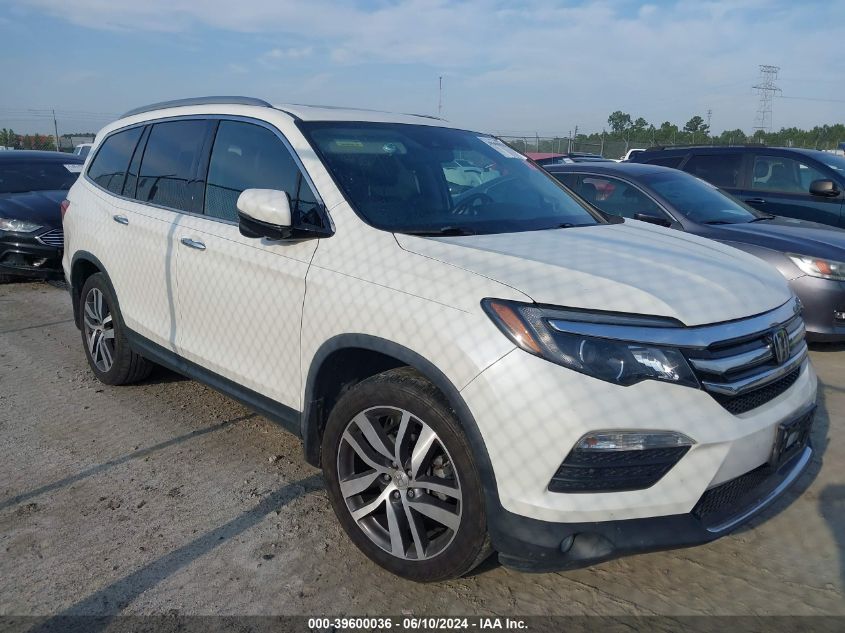 2018 Honda Pilot Touring VIN: 5FNYF5H92JB026992 Lot: 39600036