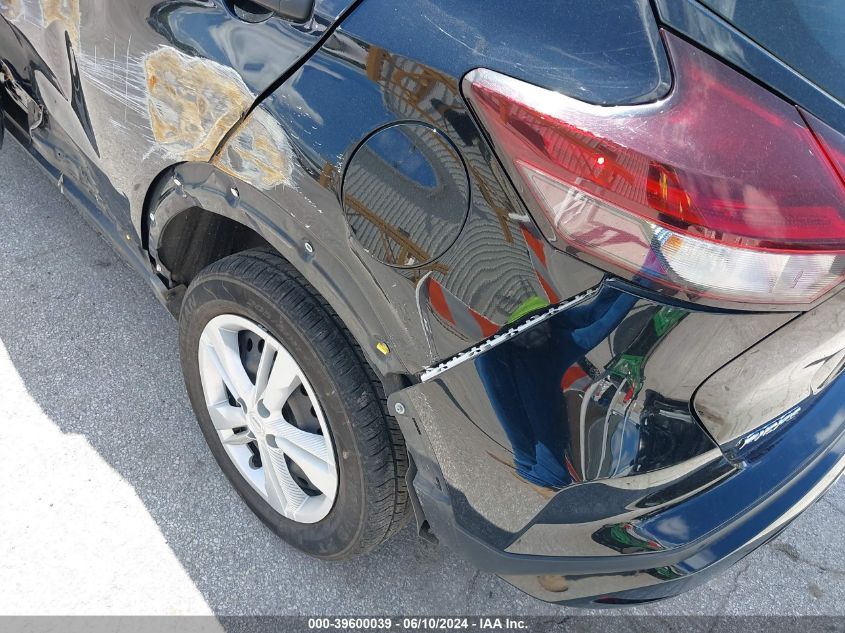 2021 Nissan Kicks S Xtronic Cvt VIN: 3N1CP5BV4ML472616 Lot: 39600039