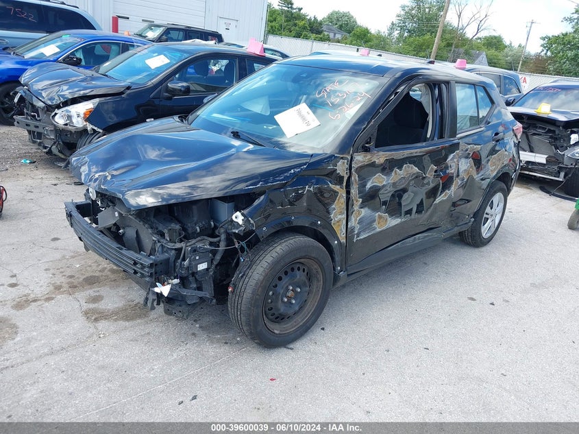 VIN 3N1CP5BV4ML472616 2021 NISSAN KICKS S