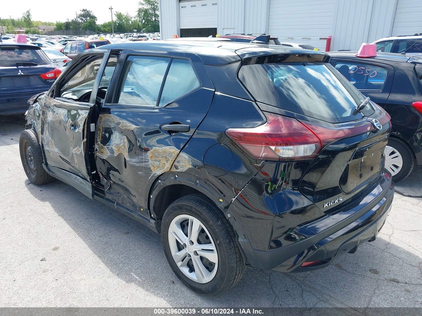 VIN 3N1CP5BV4ML472616 2021 NISSAN KICKS S