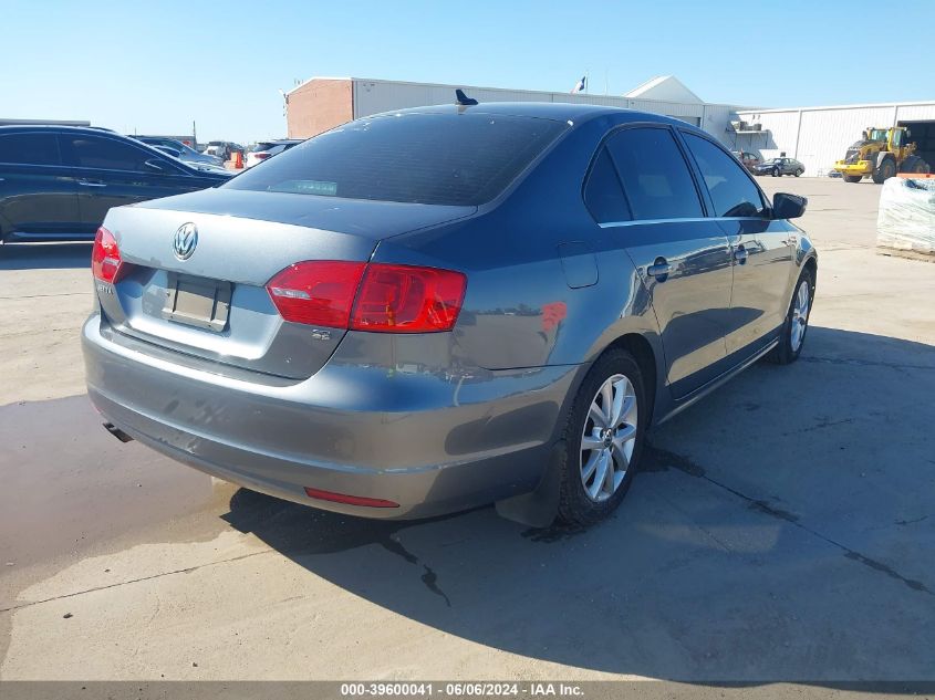 2014 Volkswagen Jetta 1.8T Se VIN: 3VWD07AJ9EM242563 Lot: 39600041