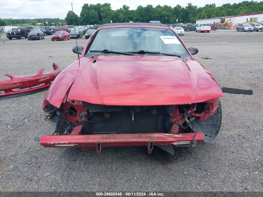 1998 Ford Mustang Gt VIN: 1FAFP45X1WF218592 Lot: 39600045