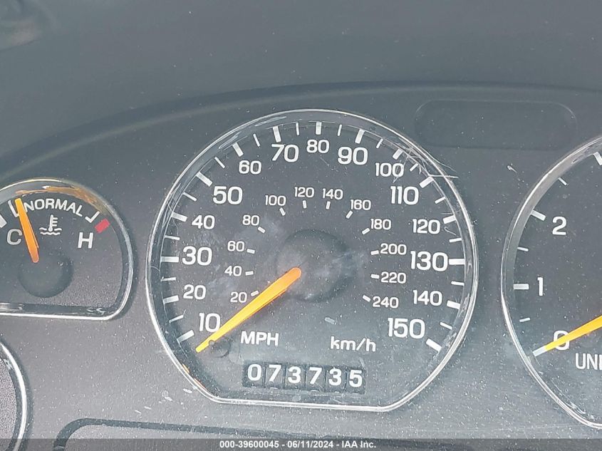 1998 Ford Mustang Gt VIN: 1FAFP45X1WF218592 Lot: 39600045