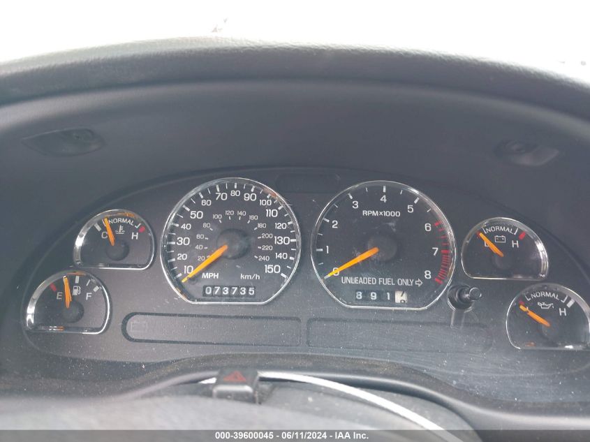 1998 Ford Mustang Gt VIN: 1FAFP45X1WF218592 Lot: 39600045