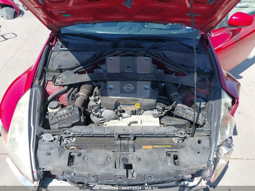 2010 Nissan 370Z VIN: JN1AZ4FH4AM304167 Lot: 39600054