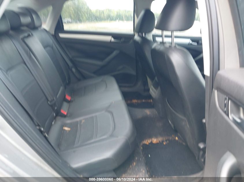 2012 Volkswagen Passat 2.0L Tdi Se VIN: 1VWBN7A31CC104461 Lot: 39600060