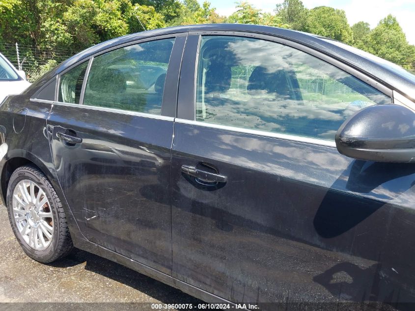 2012 Chevrolet Cruze Eco VIN: 1G1PK5SC9C7191595 Lot: 39600075