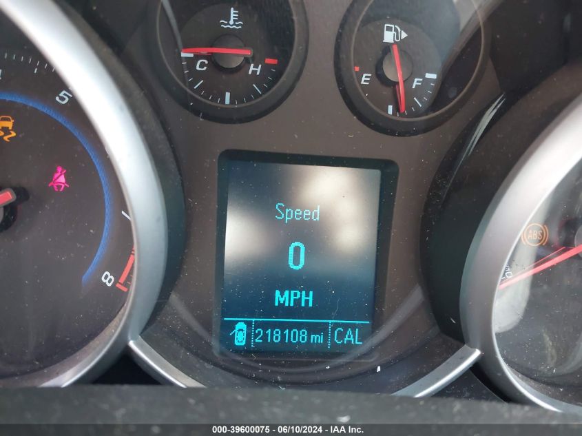 2012 Chevrolet Cruze Eco VIN: 1G1PK5SC9C7191595 Lot: 39600075