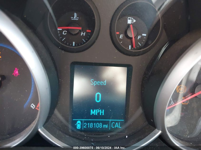 2012 Chevrolet Cruze Eco VIN: 1G1PK5SC9C7191595 Lot: 39600075