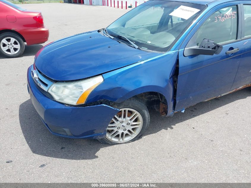 2009 Ford Focus Se VIN: 1FAHP35N09W230691 Lot: 39600095