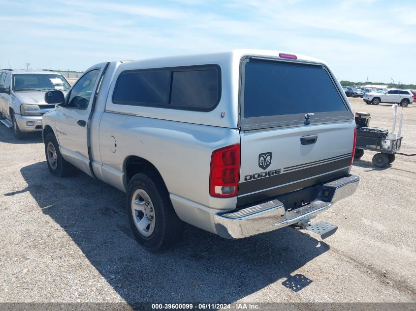 2002 Dodge Ram 1500 St VIN: 1D7HA16K92J258552 Lot: 39600099