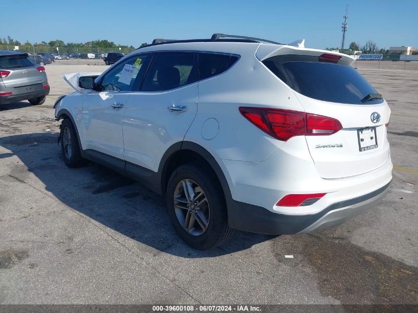 2017 Hyundai Santa Fe Sport 2.4L VIN: 5NMZU3LB7HH001071 Lot: 39600108