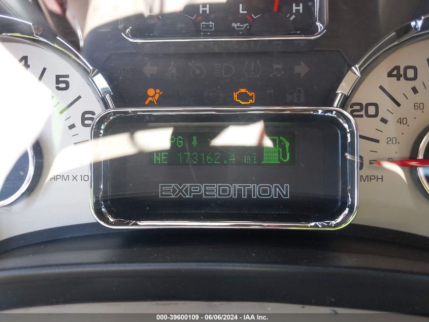 2013 Ford Expedition El Xlt VIN: 1FMJK1H54DEF36703 Lot: 39600109