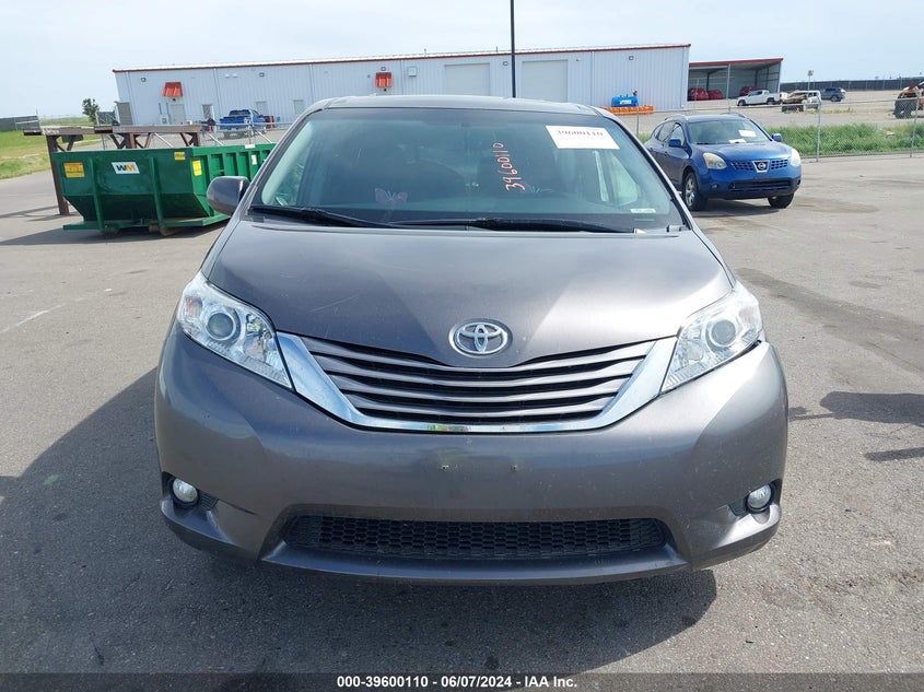 2017 Toyota Sienna Xle 8 Passenger VIN: 5TDYZ3DC1HS772109 Lot: 39600110