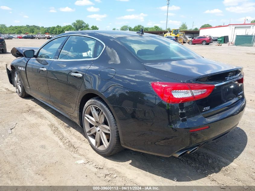 2017 Maserati Quattroporte S Q4 Granlusso VIN: ZAM56RRLXH1246898 Lot: 39600113