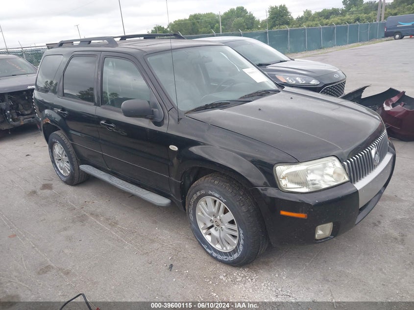 2007 Mercury Mariner Luxury VIN: 4M2YU911X7KJ11733 Lot: 39600115