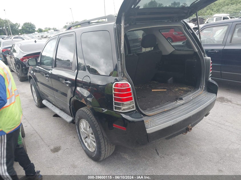 2007 Mercury Mariner Luxury VIN: 4M2YU911X7KJ11733 Lot: 39600115