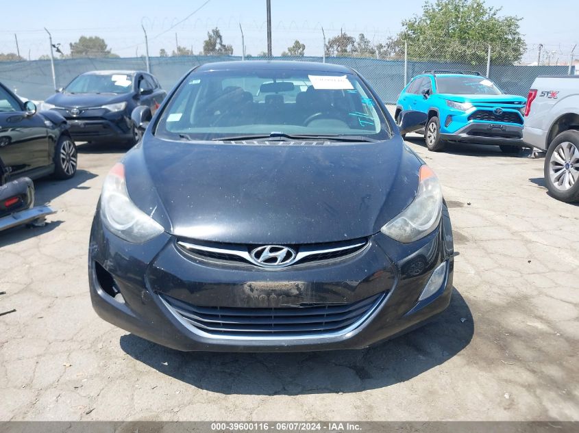 2013 Hyundai Elantra Gls VIN: 5NPDH4AE7DH333798 Lot: 39600116