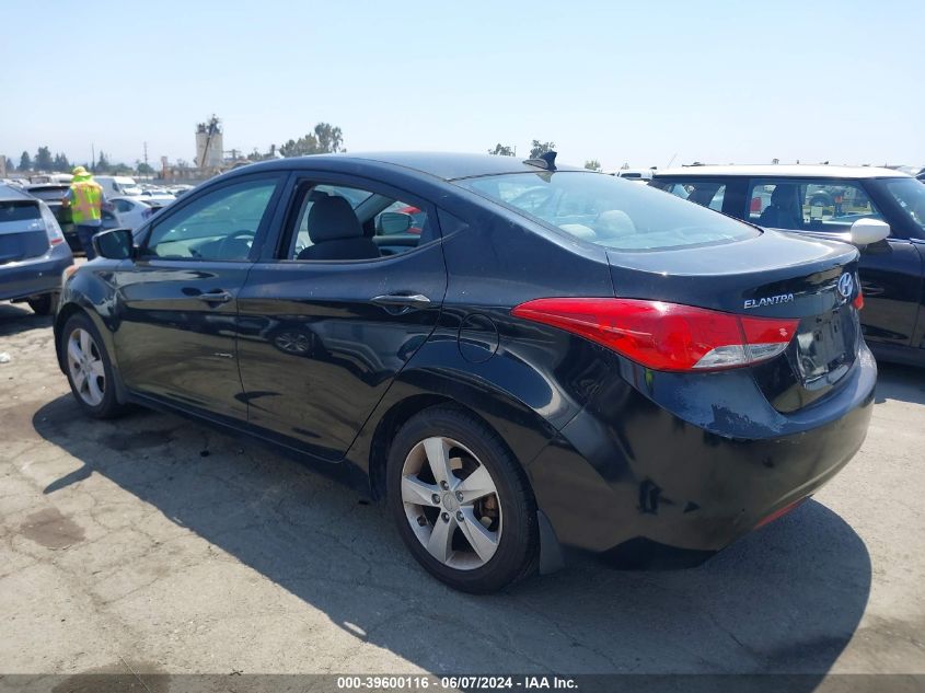 2013 Hyundai Elantra Gls VIN: 5NPDH4AE7DH333798 Lot: 39600116