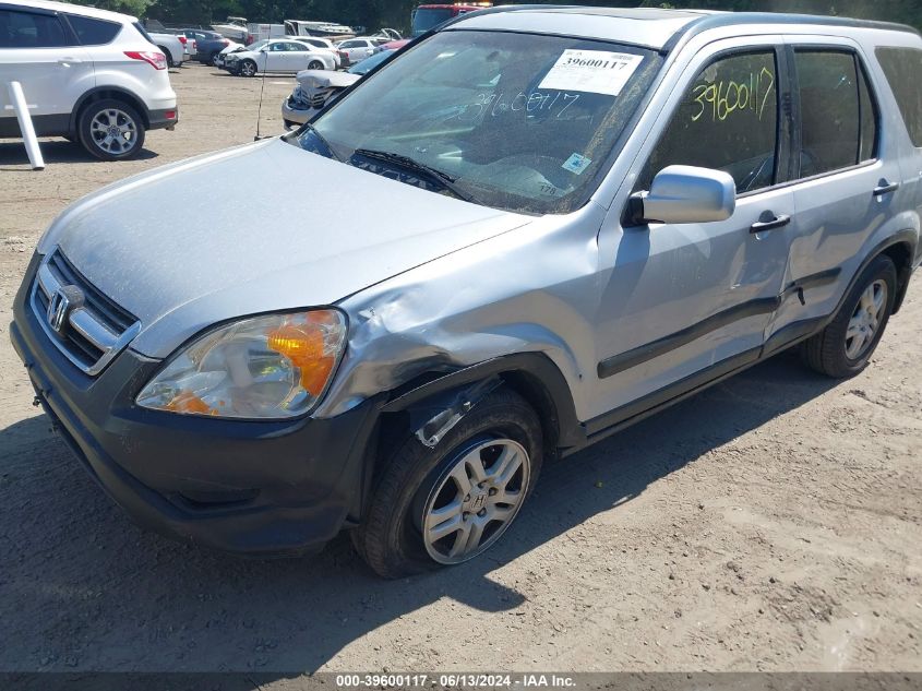 2004 Honda Cr-V Ex VIN: SHSRD78814U258588 Lot: 39600117