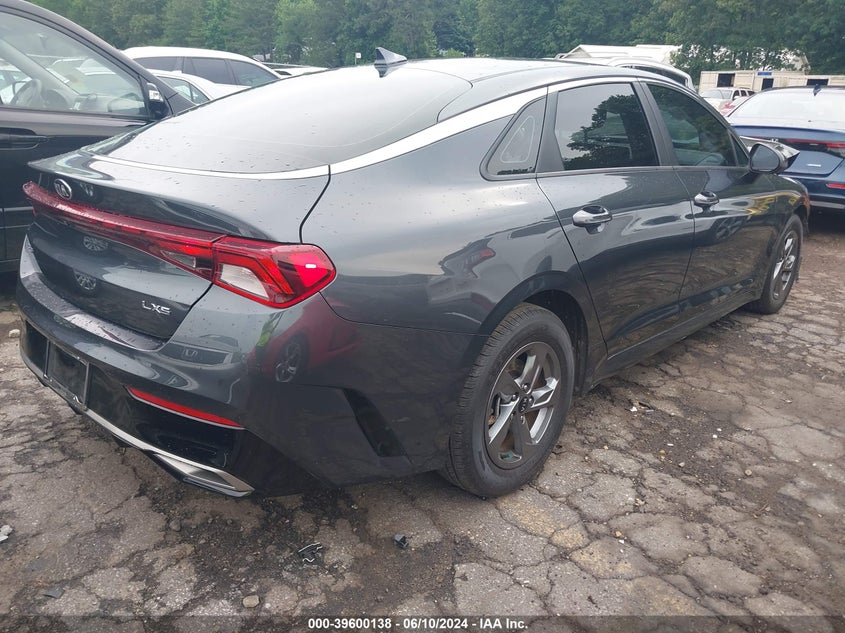 2021 Kia K5 Lxs VIN: 5XXG14J20MG068869 Lot: 39600138