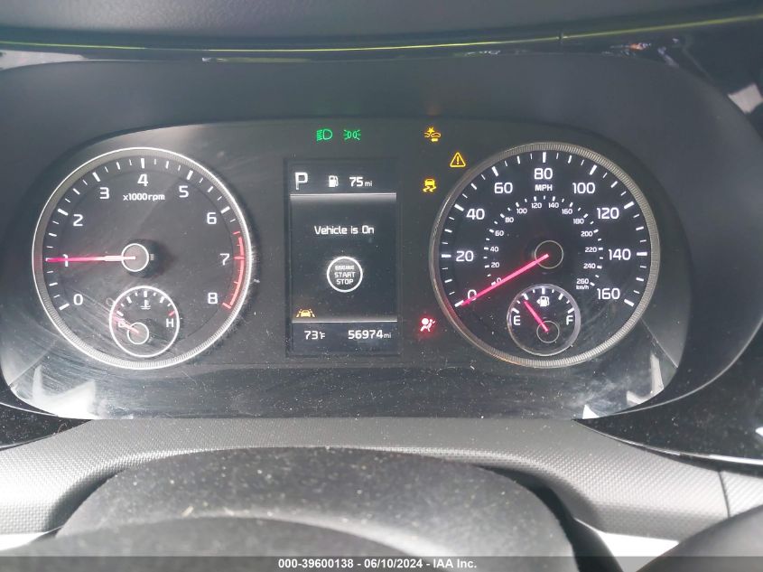 2021 Kia K5 Lxs VIN: 5XXG14J20MG068869 Lot: 39600138