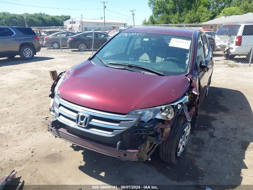 2014 Honda Cr-V Lx VIN: 5J6RM3H37EL041964 Lot: 39600141