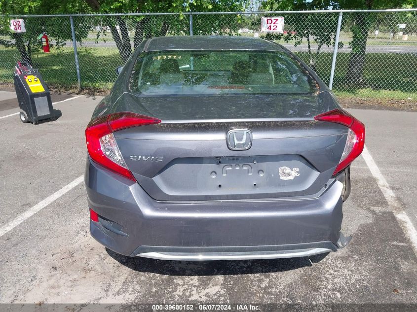 2019 Honda Civic Lx VIN: 2HGFC2E68KH583878 Lot: 39600152