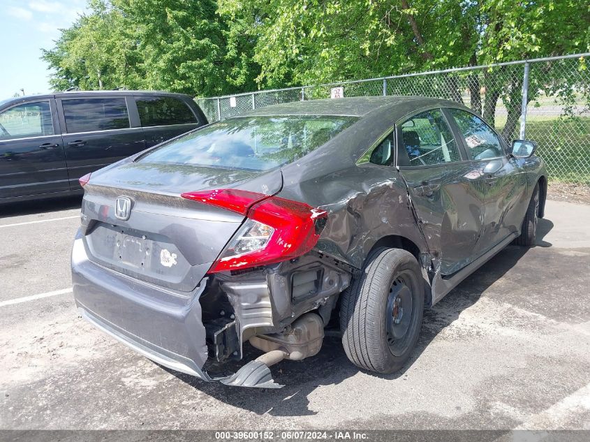 2019 Honda Civic Lx VIN: 2HGFC2E68KH583878 Lot: 39600152