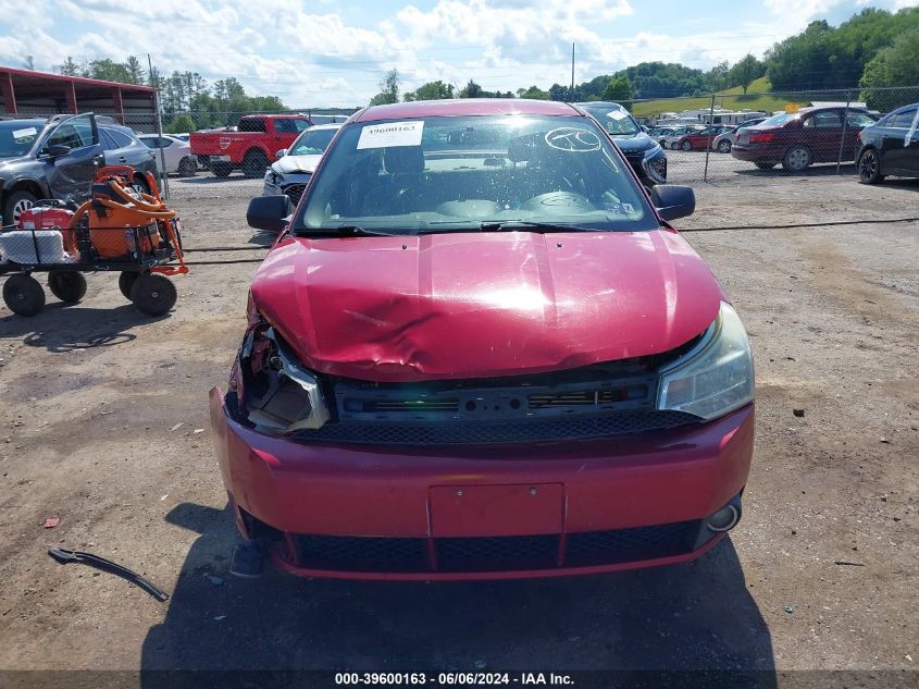 2010 Ford Focus Se VIN: 1FAHP3FNXAW159034 Lot: 39600163