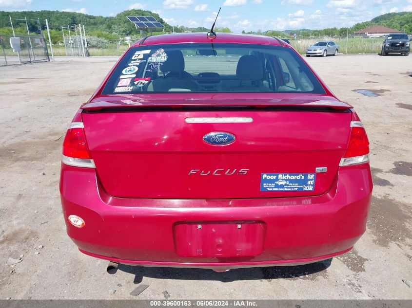 2010 Ford Focus Se VIN: 1FAHP3FNXAW159034 Lot: 39600163