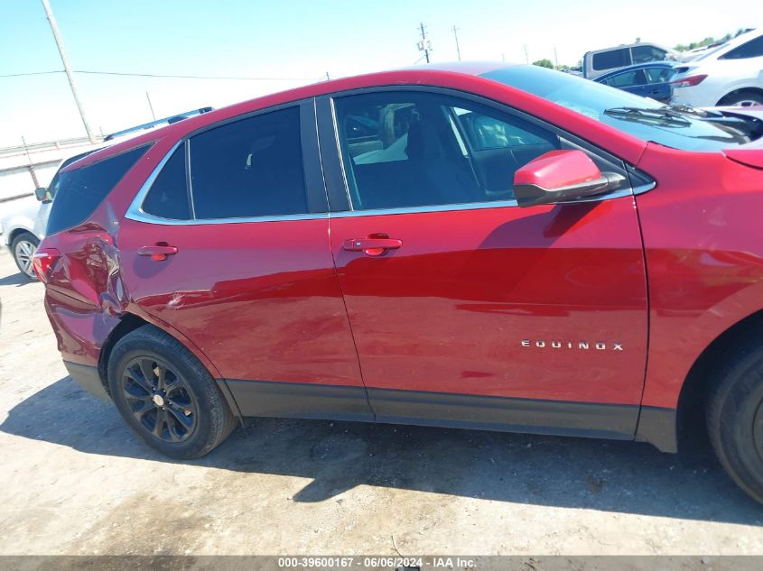 2021 Chevrolet Equinox Fwd Lt VIN: 2GNAXKEV1M6161820 Lot: 39600167