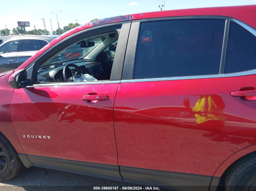 2021 Chevrolet Equinox Fwd Lt VIN: 2GNAXKEV1M6161820 Lot: 39600167