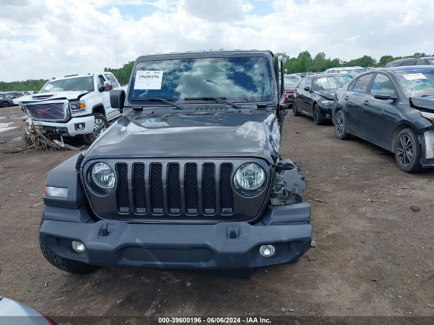 2021 Jeep Wrangler Unlimited Sport Altitude 4X4 VIN: 1C4HJXDG7MW527486 Lot: 39600196