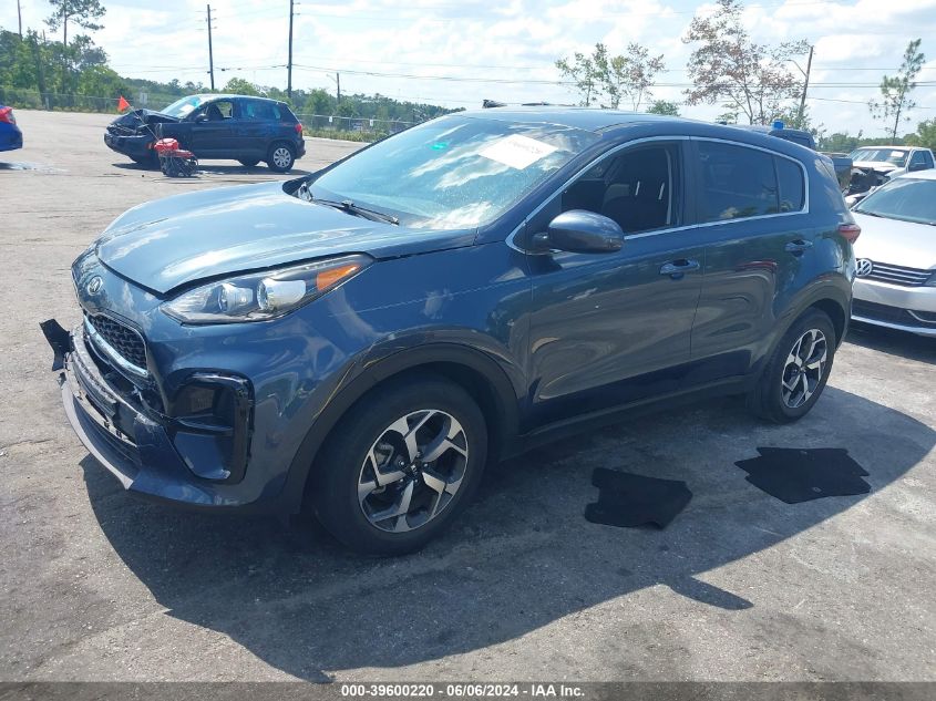 2022 Kia Sportage Lx VIN: KNDPM3AC1N7968426 Lot: 39600220