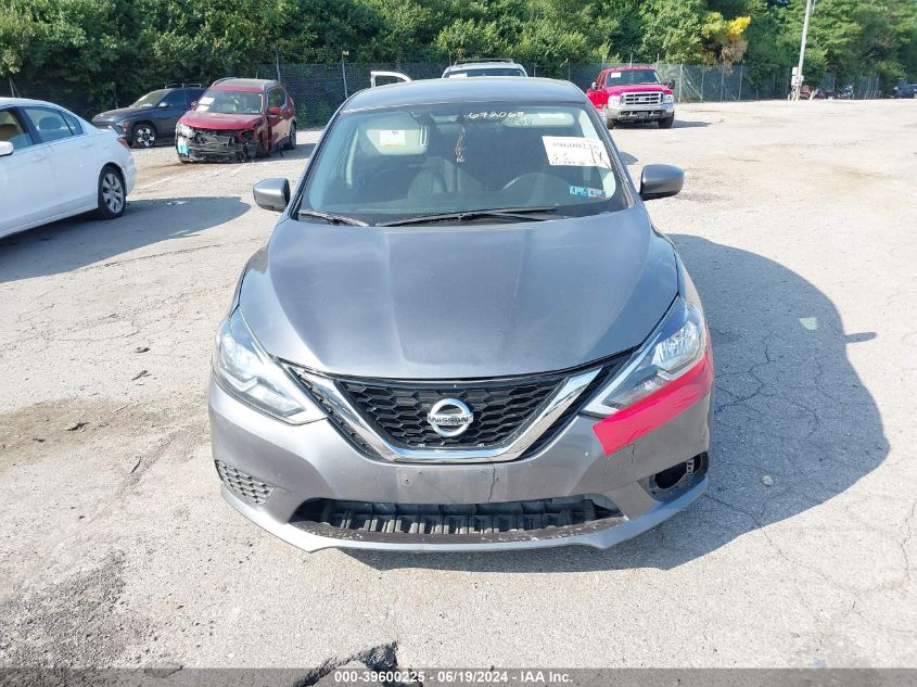 2017 Nissan Sentra Sv VIN: 3N1AB7APXHL672068 Lot: 39600225