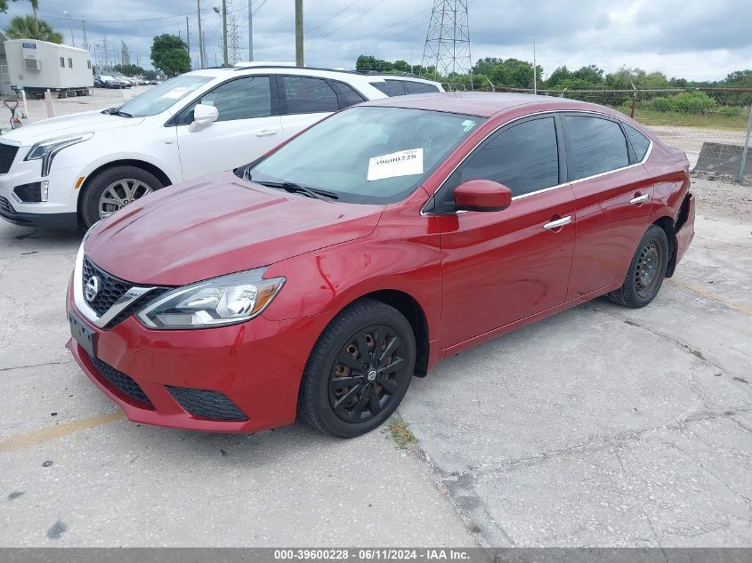 2016 Nissan Sentra Fe+ S/S/Sl/Sr/Sv VIN: 3N1AB7AP7GL642797 Lot: 39600228