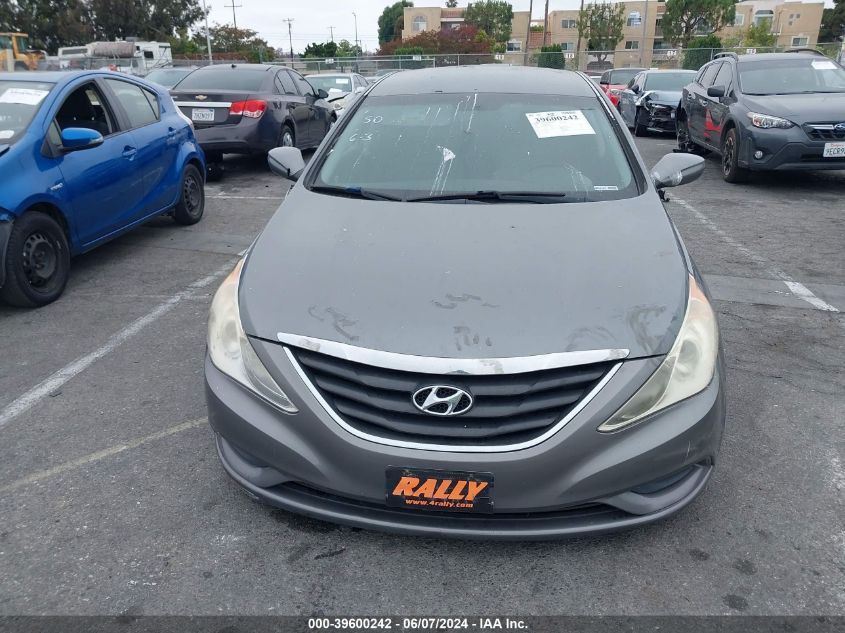 2013 Hyundai Sonata Gls VIN: 5NPEB4AC4DH555932 Lot: 39600242