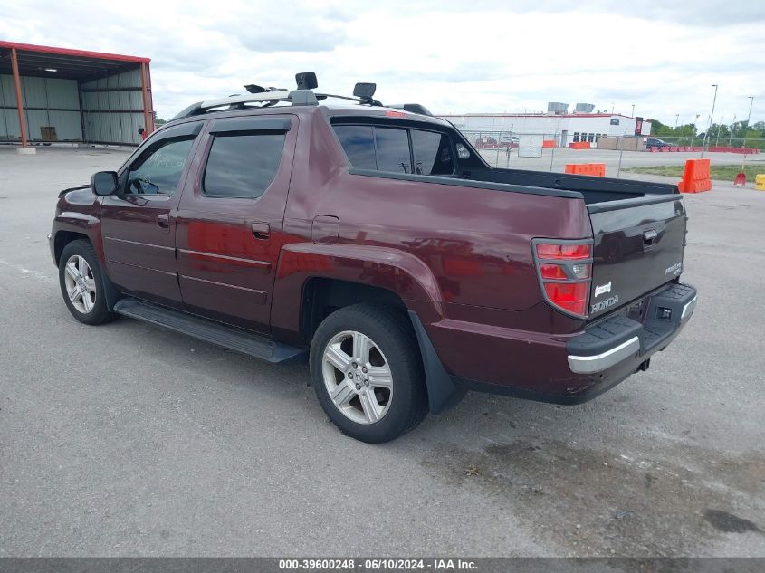 2010 Honda Ridgeline Rtl VIN: 5FPYK1F54AB004875 Lot: 39600248