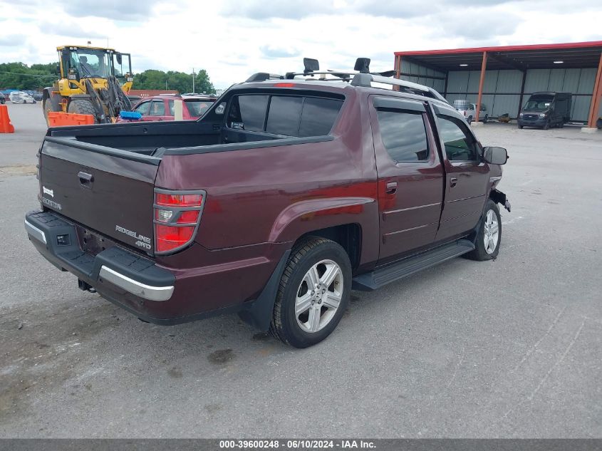 2010 Honda Ridgeline Rtl VIN: 5FPYK1F54AB004875 Lot: 39600248