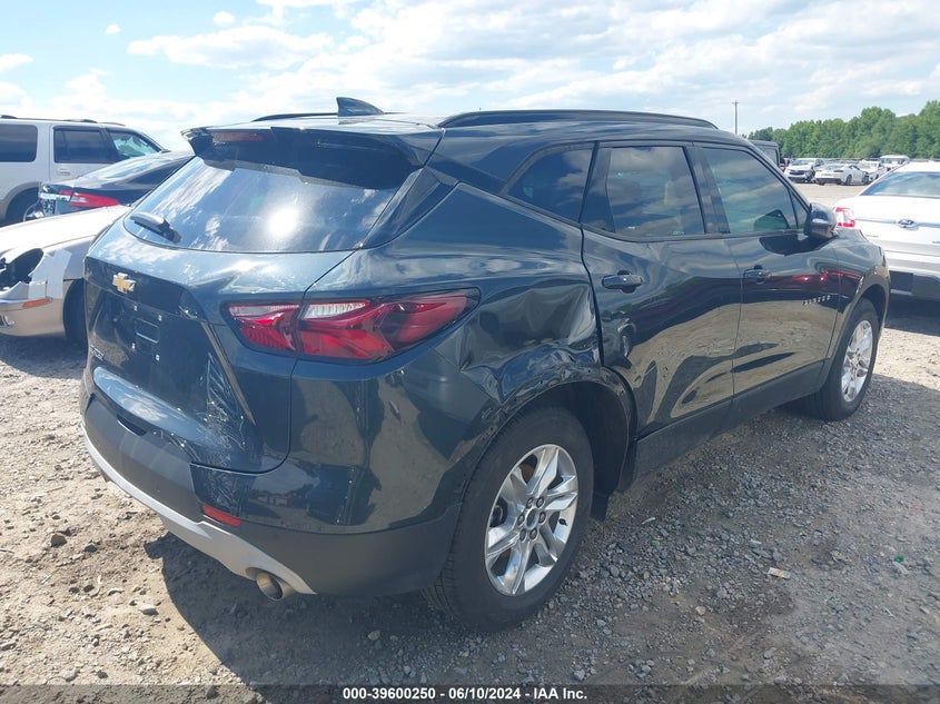 VIN 3GNKBBRA0LS638568 2020 CHEVROLET BLAZER FWD 1LT