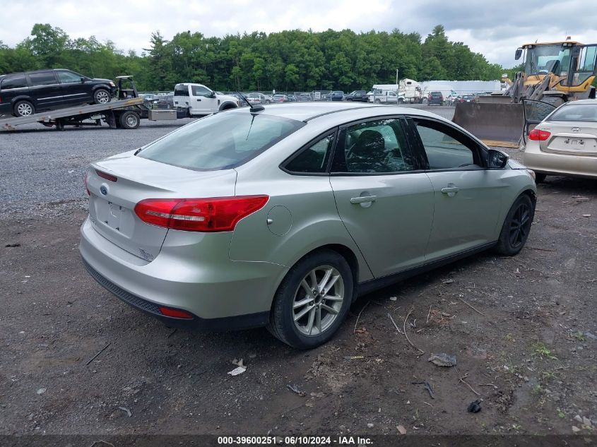 2015 Ford Focus Se VIN: 1FADP3F29FL381142 Lot: 39600251