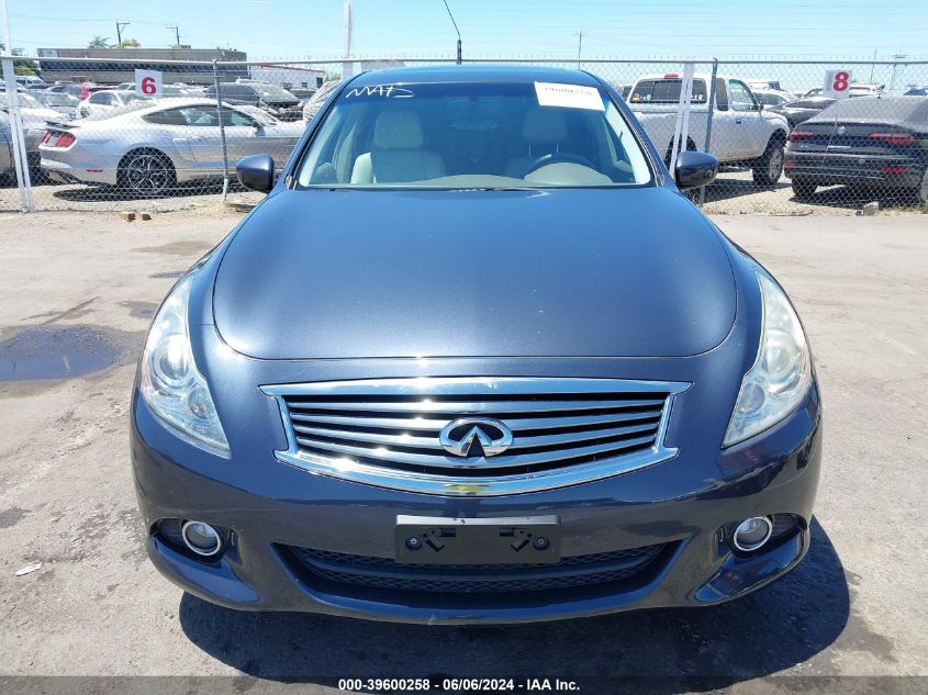 2011 Infiniti G25 Journey VIN: JN1DV6AP4BM830402 Lot: 39600258