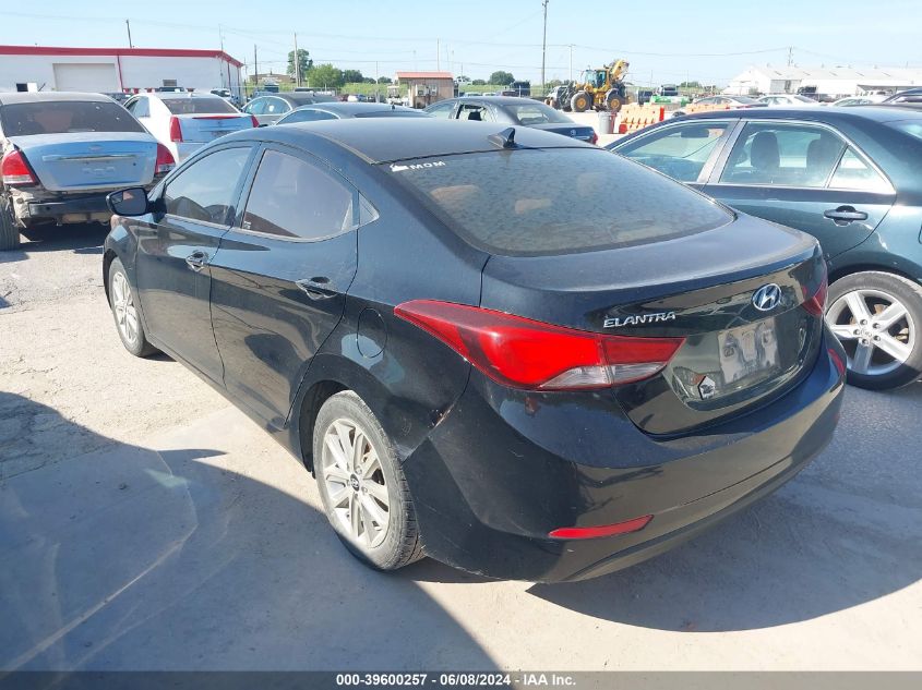 2014 Hyundai Elantra Se VIN: KMHDH4AE4EU210608 Lot: 39600257