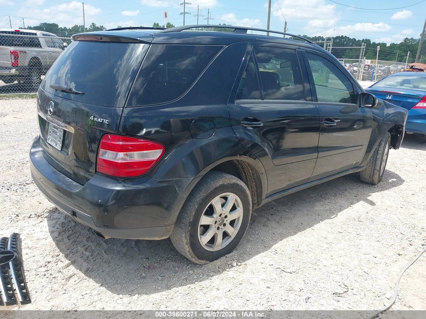 2006 Mercedes-Benz Ml 350 4Matic VIN: 4JGBB86E06A103275 Lot: 39600271