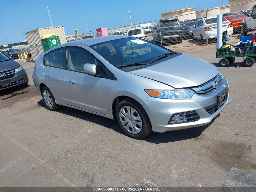 2013 Honda Insight Lx VIN: JHMZE2H51DS005690 Lot: 39600272