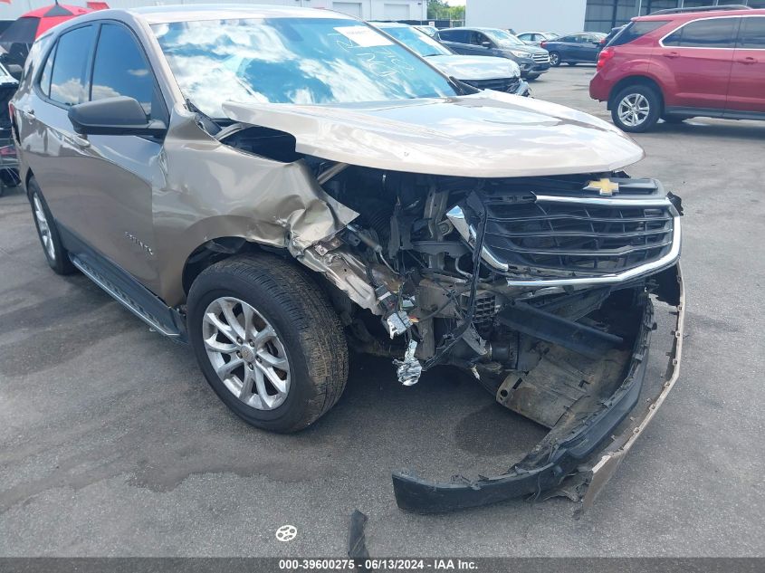 2019 Chevrolet Equinox Ls VIN: 2GNAXHEV6K6189774 Lot: 39600275