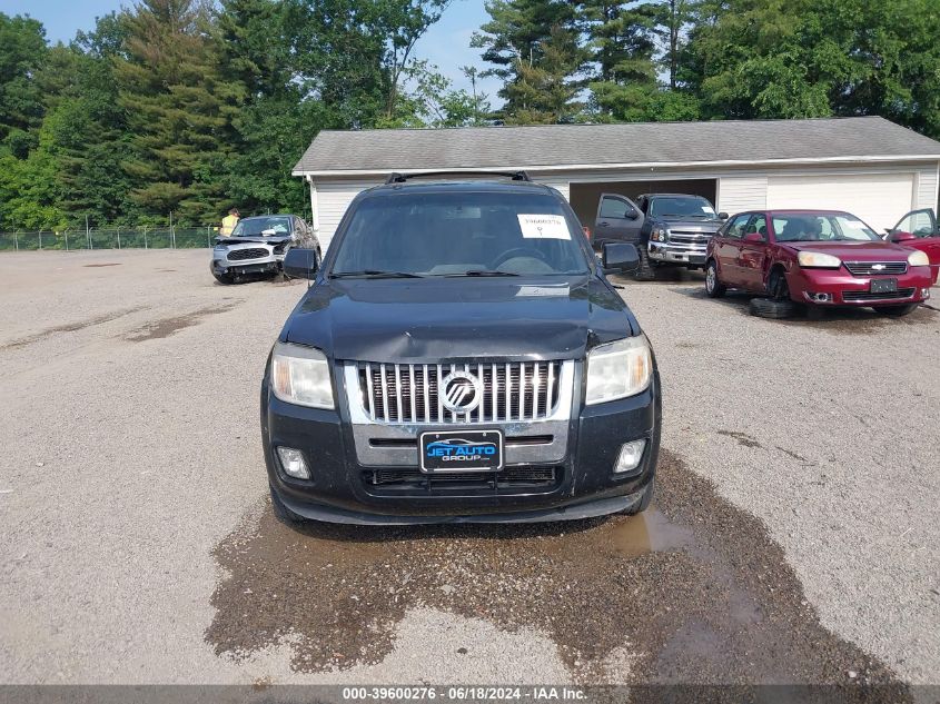 2011 Mercury Mariner Premier VIN: 4M2CN8H72BKJ00830 Lot: 39600276