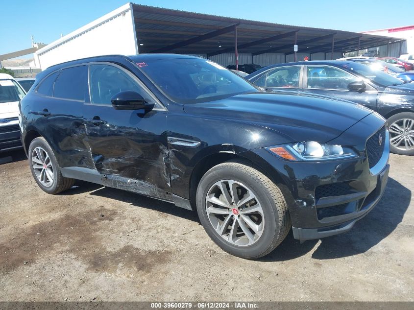 2018 Jaguar F-Pace 25T Premium VIN: SADCJ2FX3JA272584 Lot: 39600279