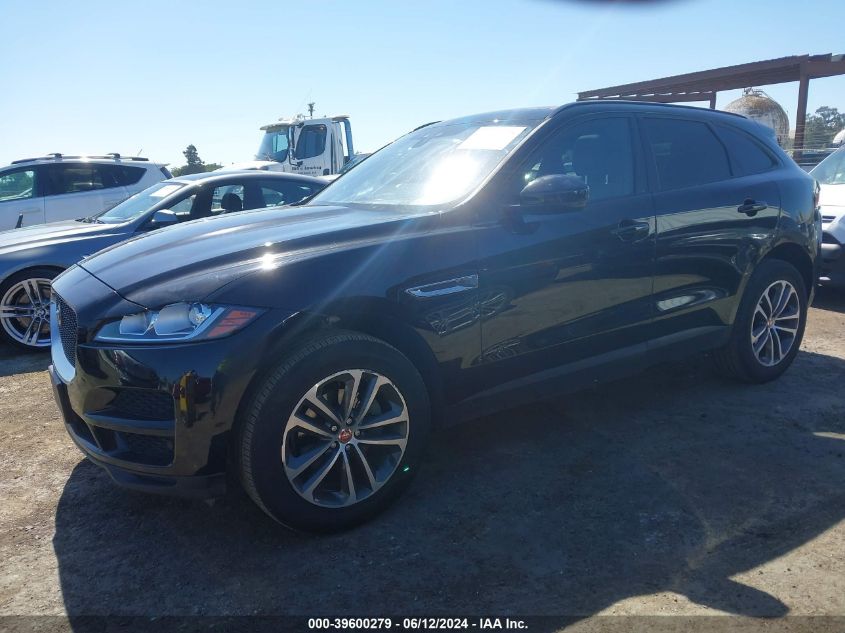 2018 Jaguar F-Pace 25T Premium VIN: SADCJ2FX3JA272584 Lot: 39600279